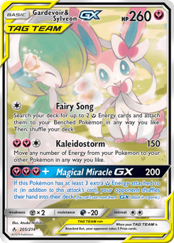 Gardevoir & Sylveon-GX #205 from Unbroken Bonds