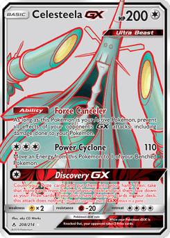 Celesteela-GX #208 from Unbroken Bonds