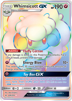 Whimsicott-GX #226 from Unbroken Bonds