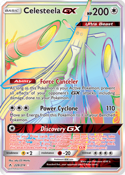 Celesteela-GX #228 from Unbroken Bonds