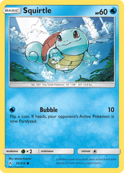 Squirtle #33 from Unbroken Bonds