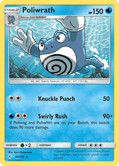 Poliwrath #39 from Unbroken Bonds