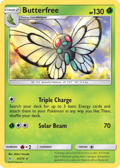Butterfree #4 from Unbroken Bonds