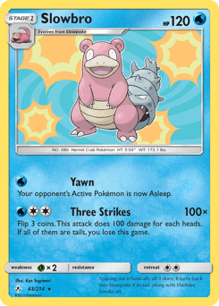 Slowbro #43 from Unbroken Bonds