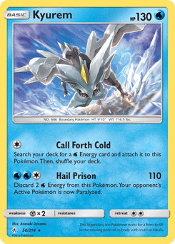 Kyurem #50 from Unbroken Bonds