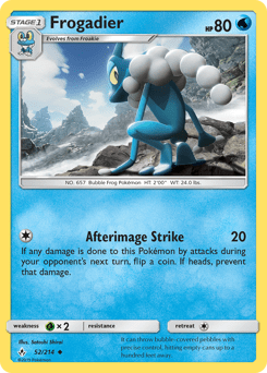 Frogadier #52 from Unbroken Bonds