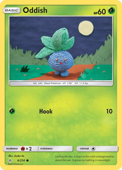 Oddish #6 from Unbroken Bonds