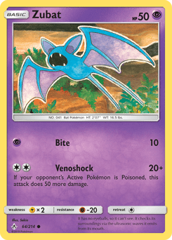 Zubat #64 from Unbroken Bonds