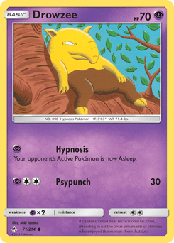 Drowzee #71 from Unbroken Bonds