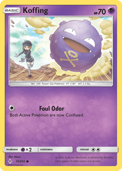 Koffing #73 from Unbroken Bonds