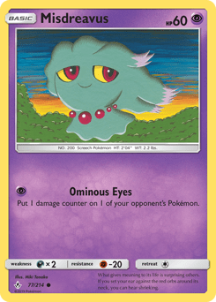 Misdreavus #77 from Unbroken Bonds