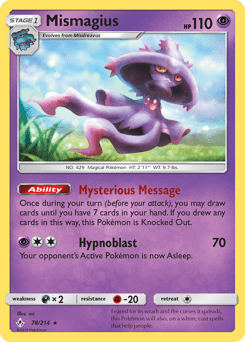 Mismagius #78 from Unbroken Bonds