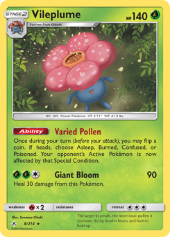 Vileplume #8 from Unbroken Bonds