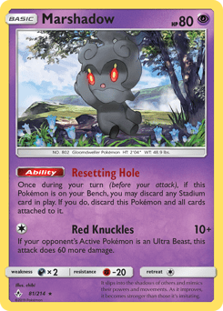 Marshadow #81 from Unbroken Bonds