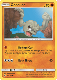 Geodude #87 from Unbroken Bonds