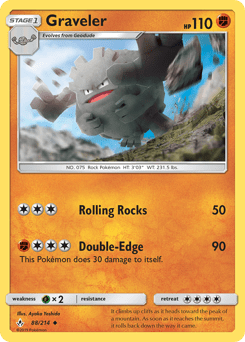 Graveler #88 from Unbroken Bonds
