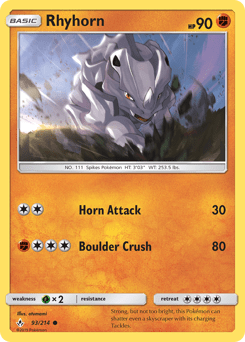 Rhyhorn #93 by Otumami