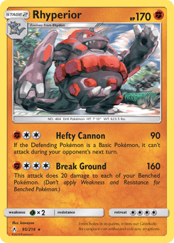 Rhyperior #95 from Unbroken Bonds