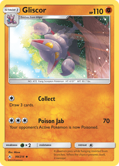 Gliscor #99 from Unbroken Bonds