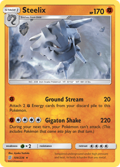 Steelix #104 from Unified Minds