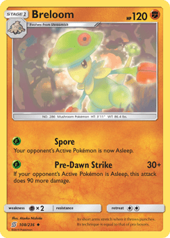 Breloom #108 from Unified Minds