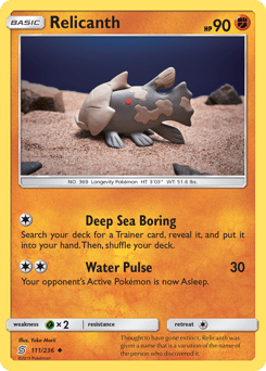 Relicanth #111 from Unified Minds