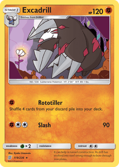 Excadrill #119 from Unified Minds