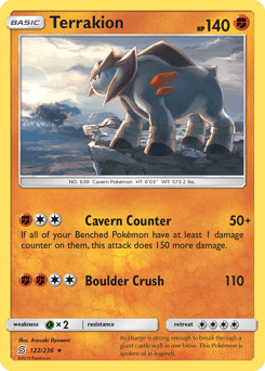 Terrakion #122 from Unified Minds