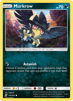 Murkrow #128 from Unified Minds