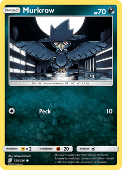 Murkrow #129 from Unified Minds