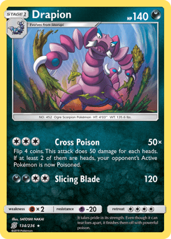 Drapion #134 from Unified Minds