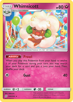 Whimsicott #144 from Unified Minds