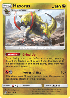 Haxorus #156 from Unified Minds