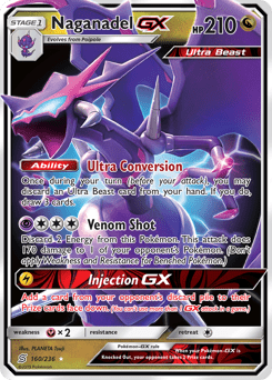 Naganadel-GX #160 from Unified Minds
