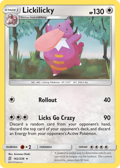 Lickilicky #162 from Unified Minds