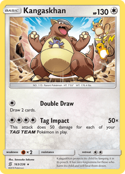 Kangaskhan #163 from Unified Minds