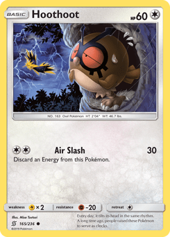 Hoothoot #165 from Unified Minds