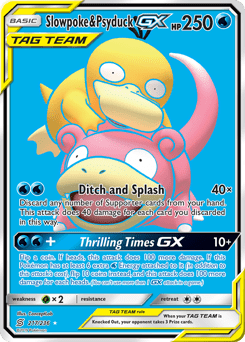 Slowpoke & Psyduck-GX #217 from Unified Minds