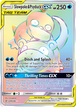 Slowpoke & Psyduck-GX #239 from Unified Minds