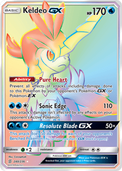 Keldeo-GX #240 from Unified Minds