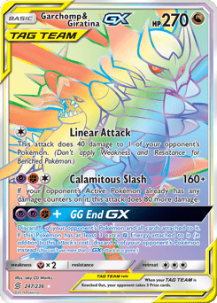 Garchomp & Giratina-GX #247 from Unified Minds