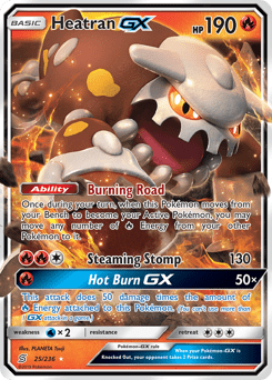 Heatran-GX #25 from Unified Minds