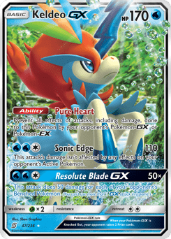 Keldeo-GX #47 from Unified Minds