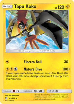 Tapu Koko #69 from Unified Minds