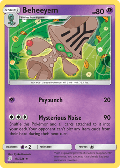 Beheeyem #91 from Unified Minds