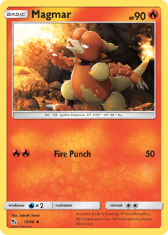Magmar #10 from Hidden Fates