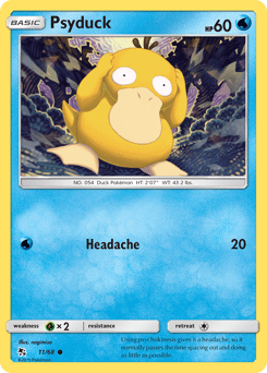 Psyduck #11 from Hidden Fates
