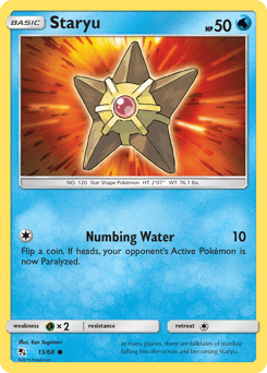 Staryu #13 from Hidden Fates