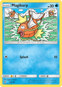 Magikarp #15 from Hidden Fates