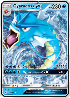 Gyarados-GX #16 from Hidden Fates